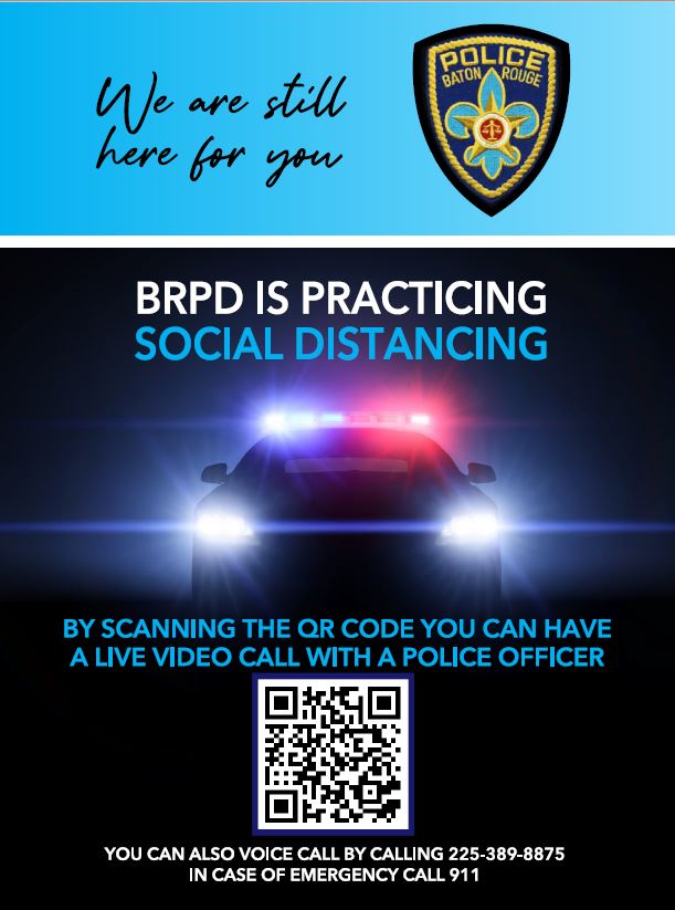 BRPD QR Code Sign