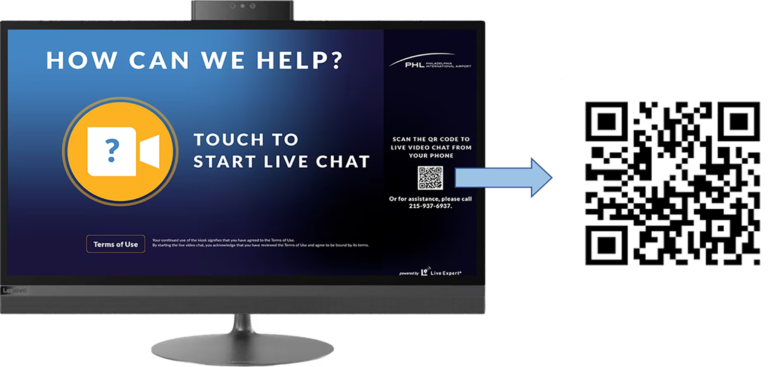 Philadelphia International Airport — ClairVista client